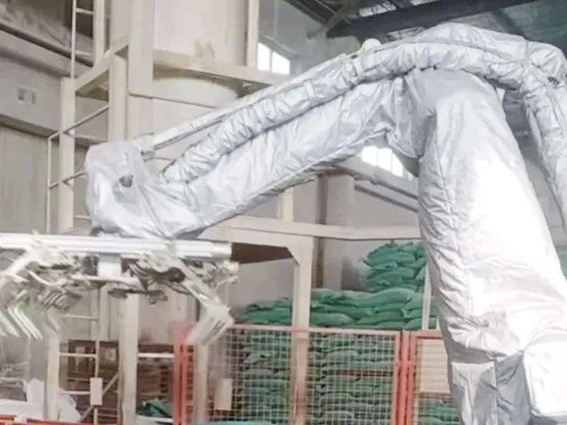 How Welding Robot Protective Covers Resist Heat, Sparks and Spatter