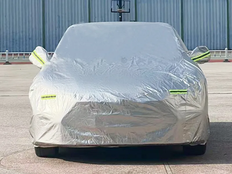 M1-003A BYD Han special customized silver thick multi-functional protective full-cover car cover