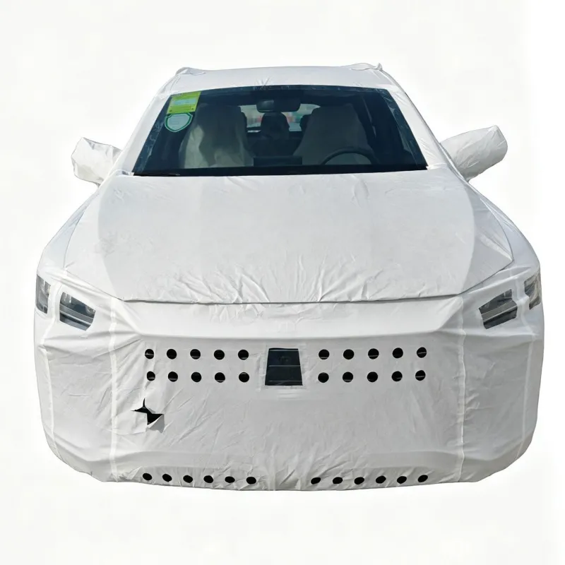 Transport hood protective cover