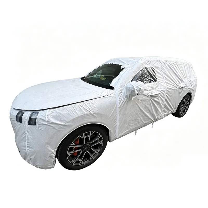 Transport hood protective cover