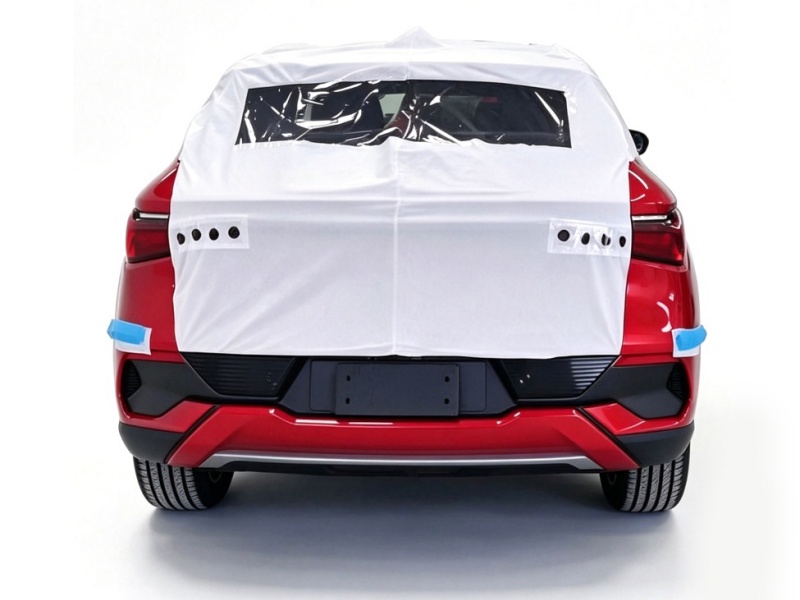 Transport half car cover